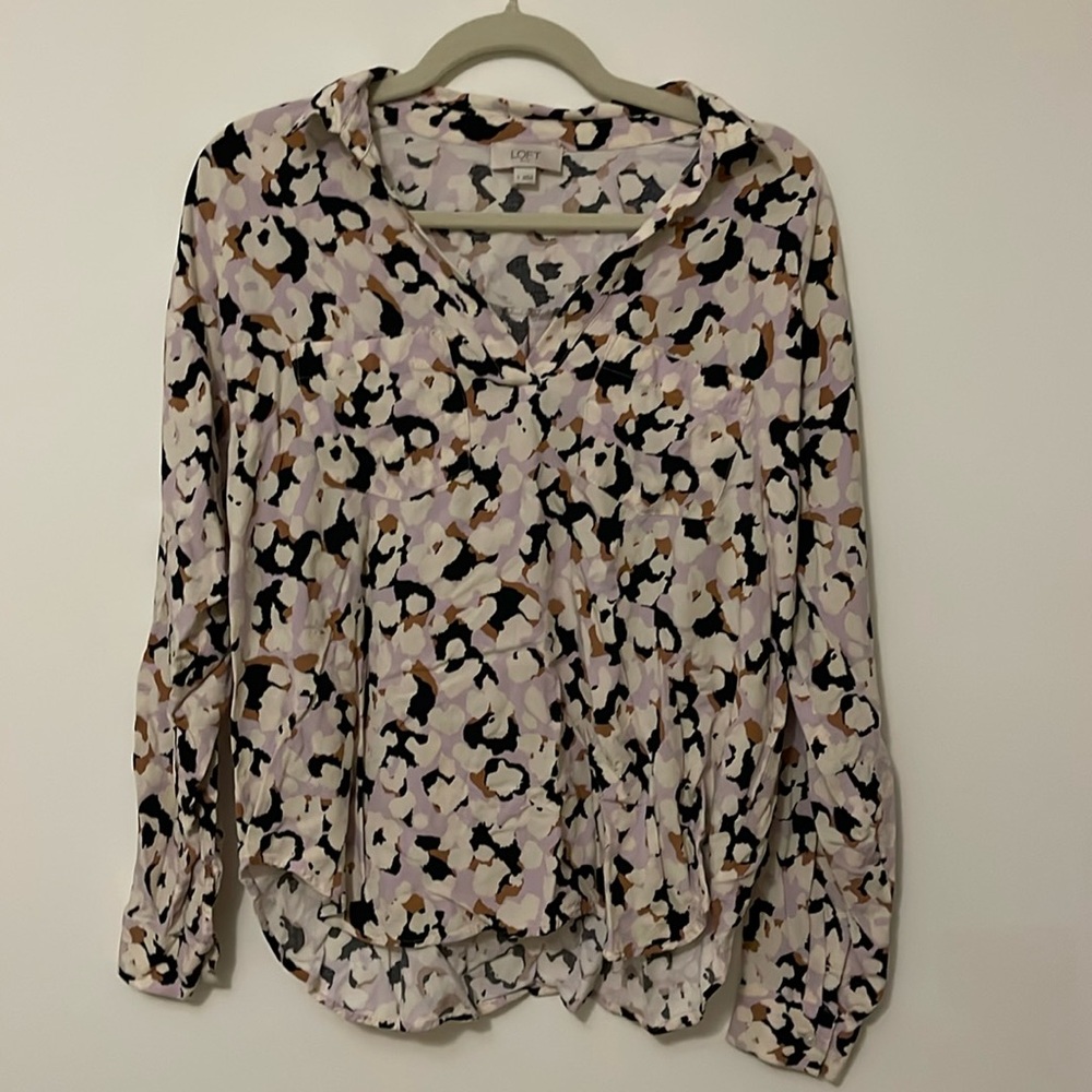 Loft Multicolored Blouse